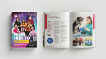 full-time prospectus 2023 24 Cover and inside spread