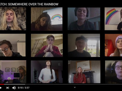 Web over the rainbow